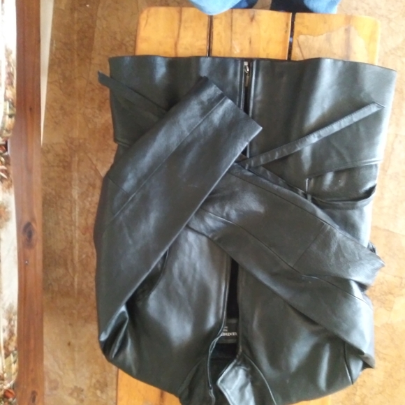 Leather world Italian leather jacket. Large - Picture 2 of 4